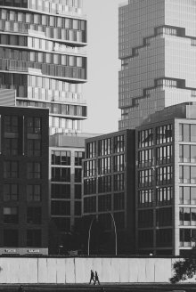 matrix code black white